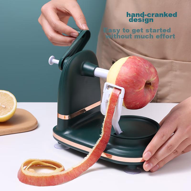 BJ Apple Peeler, Hand-Cranked Fruit Knife, Automatic Peeling Machine for Home Use