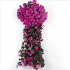 100CM Violet Artificial Flower Party Decoration Simulation Valentine S Day Wedding Wall Hanging Basket Flower Orchid Fake Flower