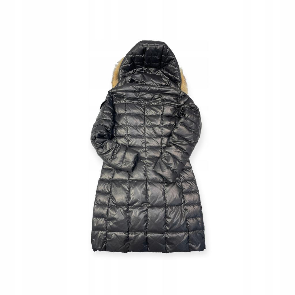 Long Black Women's Hooded Jacket Marc New York S - Used