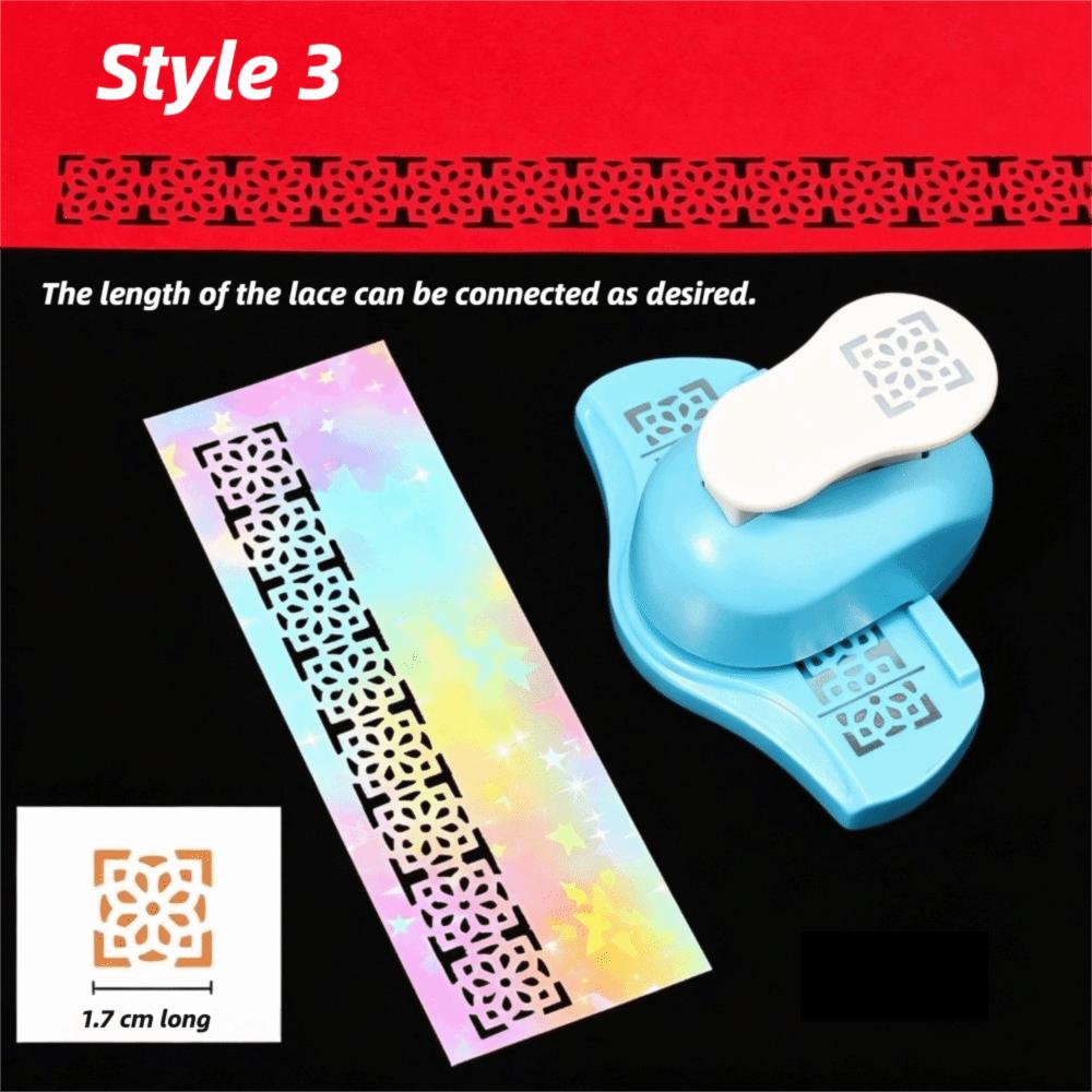 Hollow Edge Paper Punch Vintage Embossing Punch Craft Tool Lace Edge Punch Scrapbooking