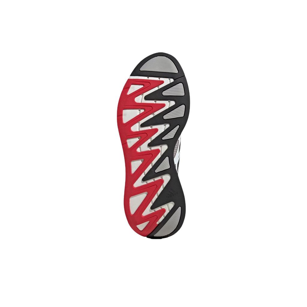 adidas Adizero Aruku Бело-серые красные кроссовки унисекс Облачно-белые Серый-два Основной-черный JR1611