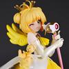 22cm Cardcaptor Sakura Kinomoto Sakura Gk Figure With Kero Anime Peripheral Desktop Decoration Beautiful Girl Collectible Model