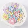 Hair Clips Decor Embroidered Headwear Accessories Knitting Material Flower Patches DIY Crafts