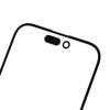 For iPhone 14 Pro Screen Glass Lens+OCA Adhesive Replacement (without Logo)
