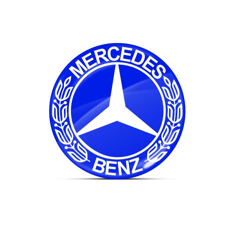 14mm Car Key Emblem Stickers Auto Control Key Logo Decals For Mercedes Benz E260 E200 E300 W205 W212 W166 W176 W242 S212 X166