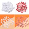 Mixed Iron-on Embroidery Alphabet Patch Garment Applique Clothing Stickers Letters Patches