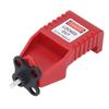 Circuit Breaker Lockout Device Adjustable Clamp On Breaker Lock Out Device for Button Motor Protection Switch 53.5cm