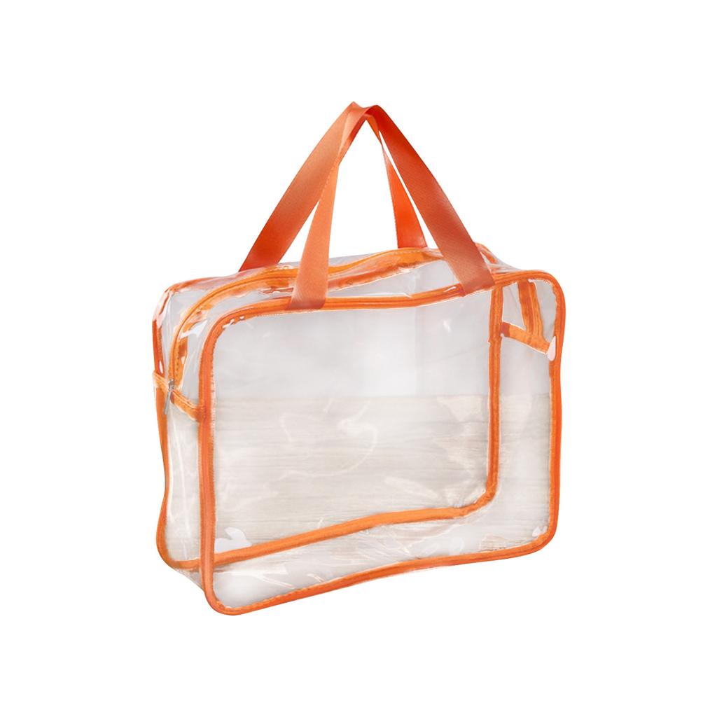 Toy Storage Bags Large PVC Reusable Board Game Storage Containers Clear Zipper Pouches Travel Organizer Bags For Building Block, Puzzle, Kids Books