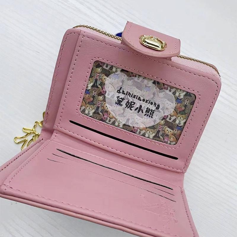 Милый женский кошелек в форме маленького медведя Trend Zero Wallet Zipper Multi-Card Bit Purse