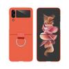 Портативные чехлы для ПК с кольцом на палец для Samsung Galaxy Z Flip 4 5g Flip4 Flip3 Flip 3, складной чехол с защитой от падения для Samsung Flip4