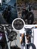 Northyun Motorcycle Headlight, 5.75 Inches, Hi/Lo Switching, /24V, Universal Use, Compatible with Harley Davidson