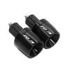 Bicycle Handlebar Ends Motorcycle CNC 7/8" 22mm Grip Handlebar Cap End Plugs Perfect for YZF-R3 YZFR3 YZF R3 (Black)
