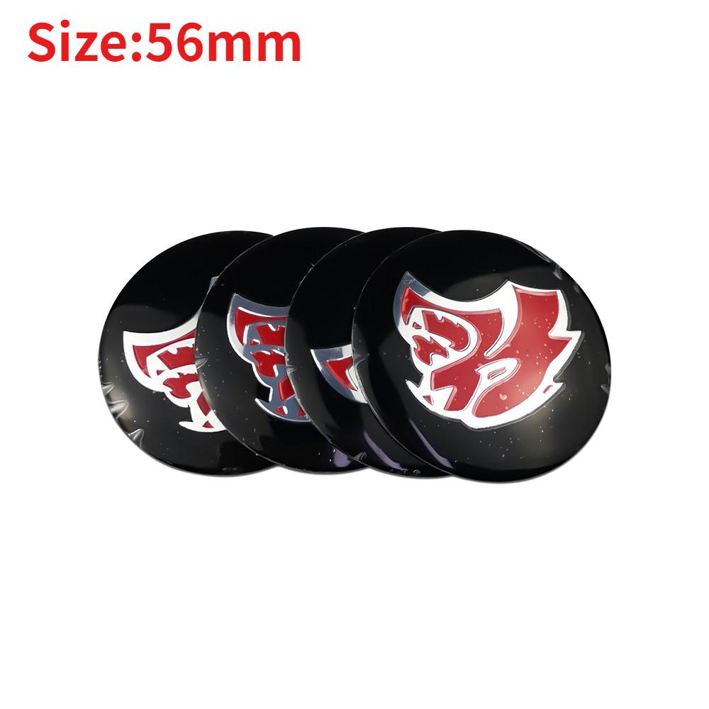 kqsdr10 4PCS 56/60/65mm Car Wheel Center Sticker Hub Badge for Dodge AVENGER CALIBER CARAVAN Challenger CHARGER DART DURANGO JOURNEY RAM