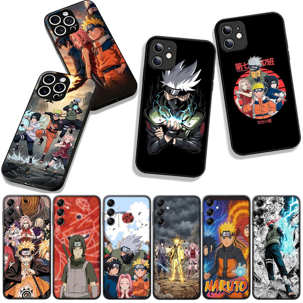 Чехол для Apple iPhone 16 15 14 Plus 13 12 Mini 17 Pro Max + ProMax 16E Air Чехол для телефона Наруто Какаши Харуно Сакура Саске