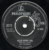 7-дюймовая пластинка FOURMOST - Hello Little Girl R5056 Parlophone 1963 UK Рок Б/У
