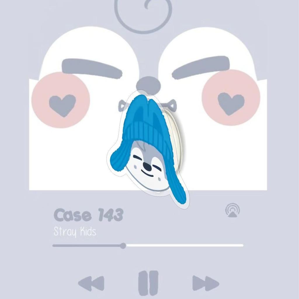 Акриловый держатель для телефона-подушка безопасности StrayKids, выдвижной