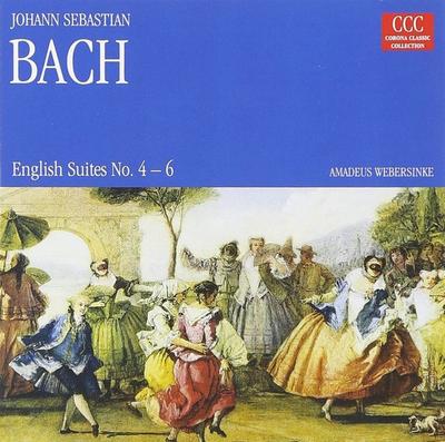CD Дж.С.. БАХ - Английские сюиты 4-6  0002082CCC Corona Classic  1999 Германия Классика Б/У