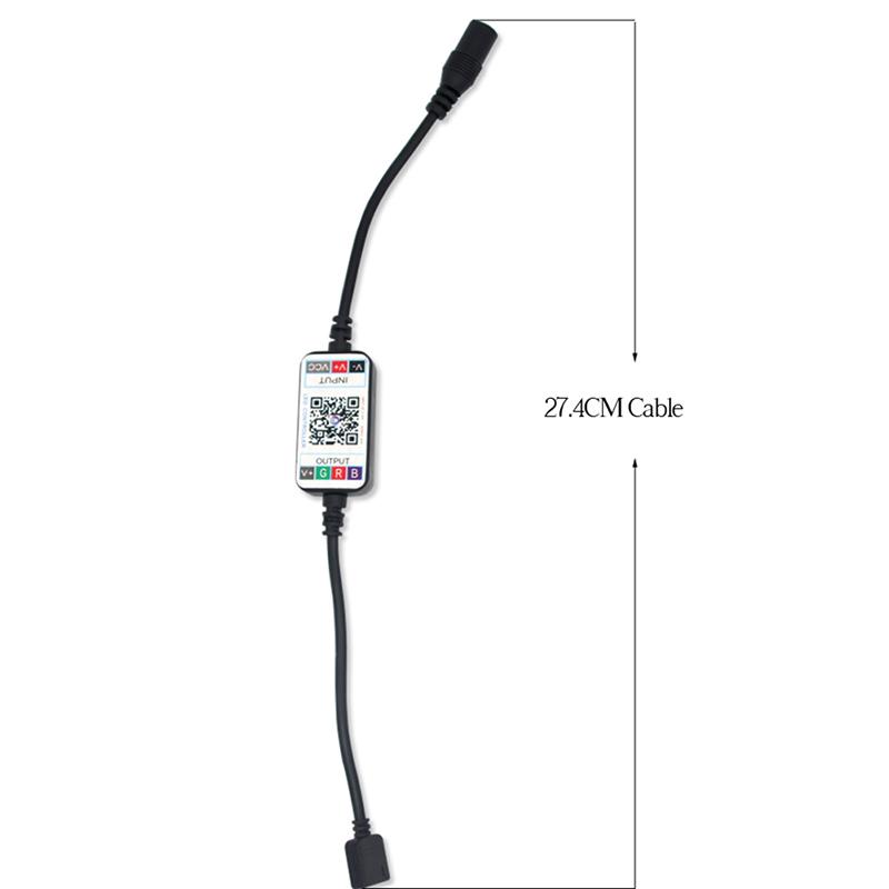 Совместимая с Bluetooth светодиодная лента RGB Беспроводная домашняя светодиодная лента RGB USB-контроллер