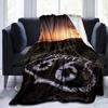 1PC Highway 66 pattern blanket, all season lightweight home office outdoor nap multifunctional blanket