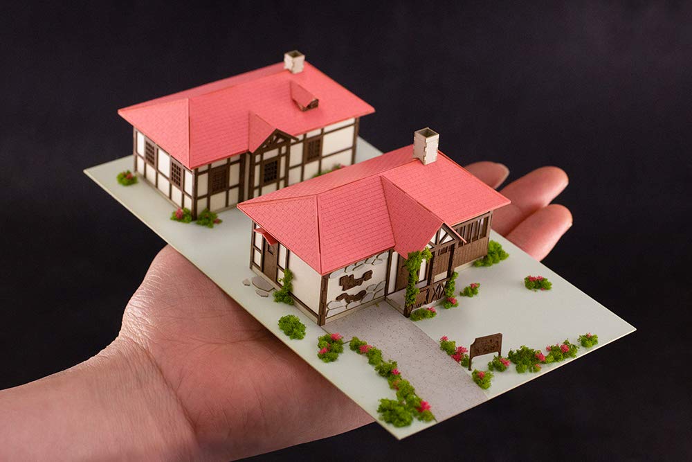 Anitecture 04 Заказывается ли у вас кролик BLOOM Hot Bakery House Scale Paper Craft PP097? & Родители Какао 1/150