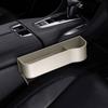 Car Storage Box Organizer Universal Car Seat Slit Pocket Catcher Organizer Central Control Slot Box Card Phone Key Pocket