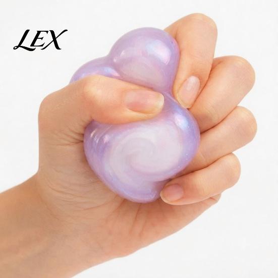 Slow Rising Sensory Toys Cloud Shaped Stress Relief Toy, Mini Squeezable Fidget Tools for Focus Soft Ball Kids Teens Adults Portable Relievers