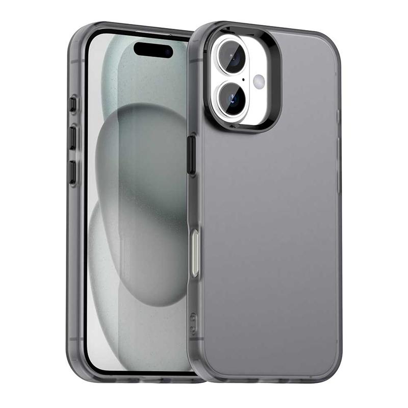 Противоударный чехол для телефона конфетного цвета для iPhone 17, матовый ПК прозрачный чехол для iPhone 17 Air 17 Pro Max, чехол для iPhone 17