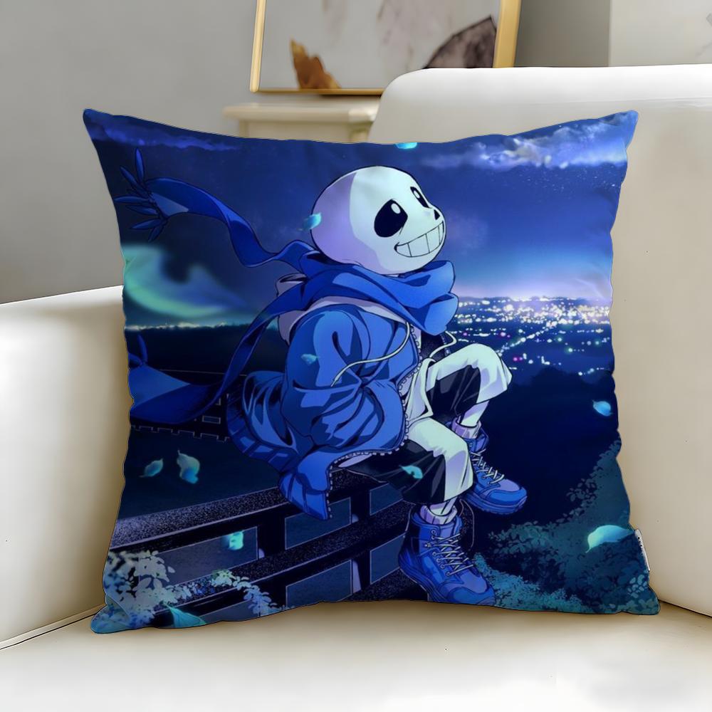 Классическая игра Undertale Наволочка Мягкая Легко стирающаяся Наволочка Универсальная для Дивана Кровати Путешествий и Офиса