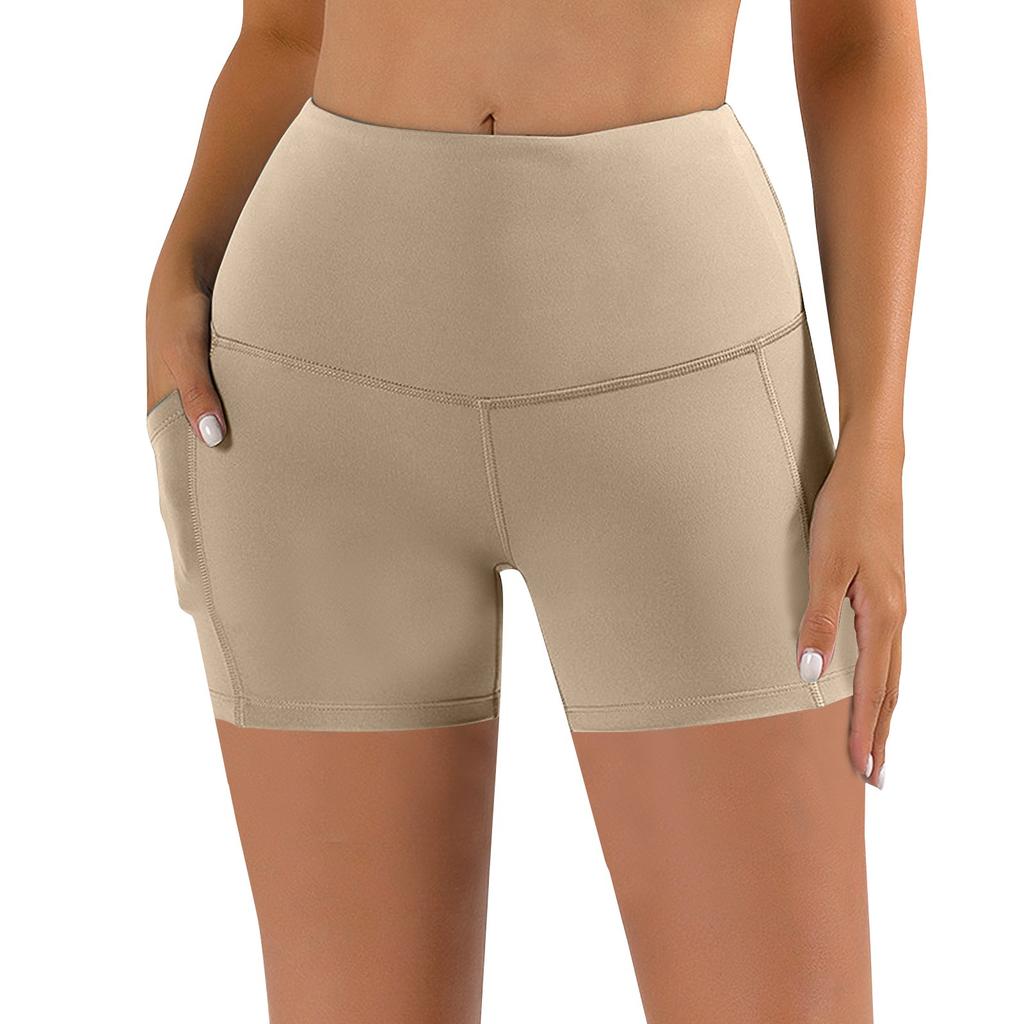 Women's Thin High Waisted Abdominal Tightening Double Layered Yoga Pants