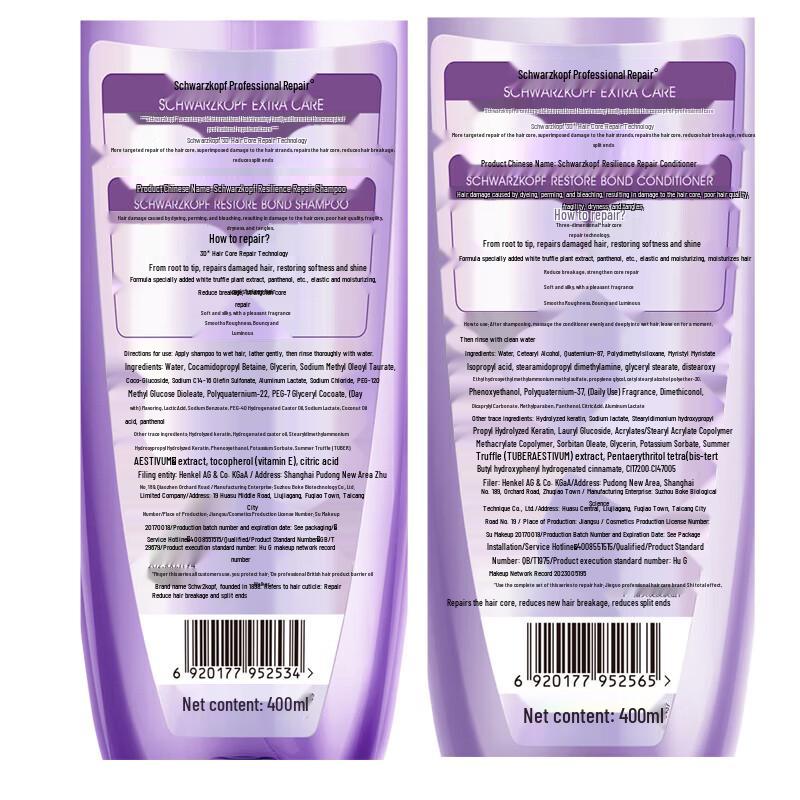Набор для ухода за волосами Schwarzkopf Keratin Repair