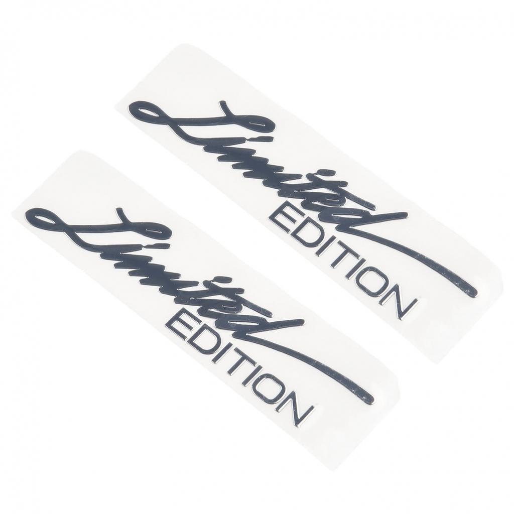Decals Sticker 2 Pcs Accessories Limited Edition Logol