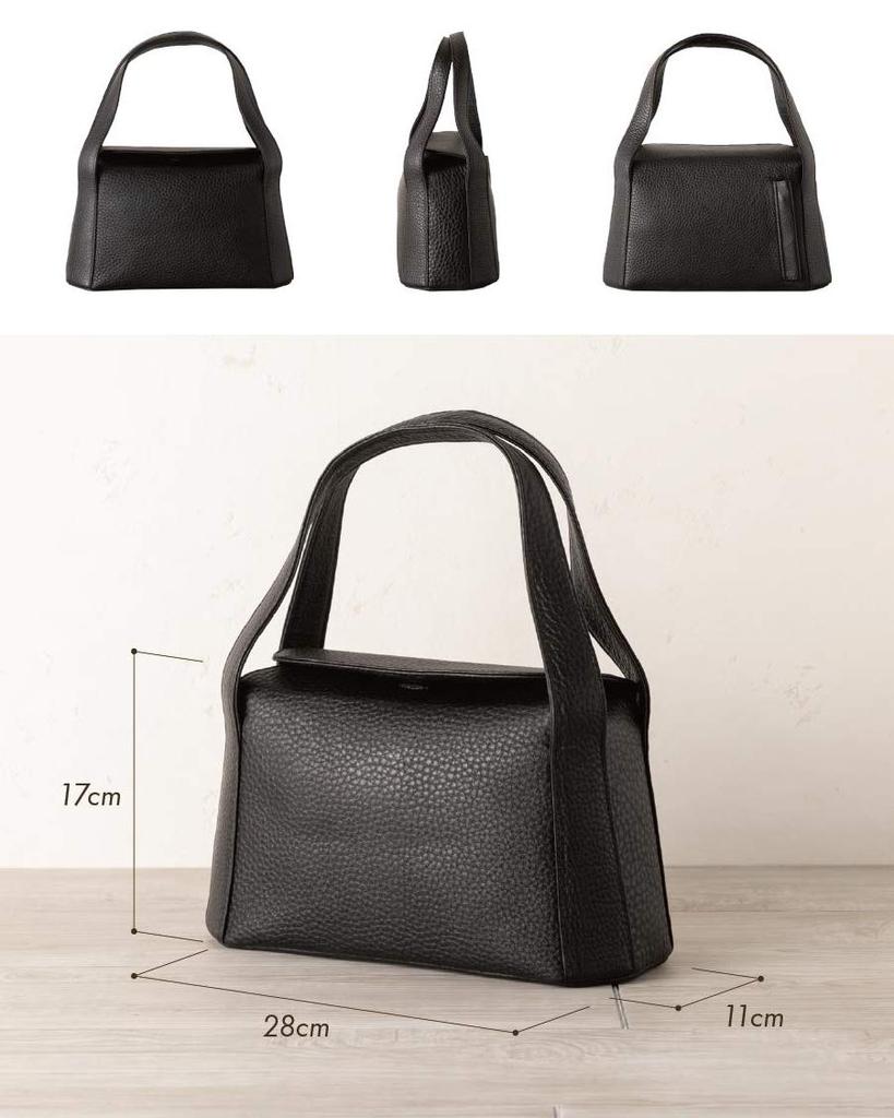 СУМКА с Imai Bag GENOVA Сумка из натуральной кожи Сделано в Японии Черная официальная сумка Сумка из натуральной кожи [IMAI 1977] Женская (1910 Черный)