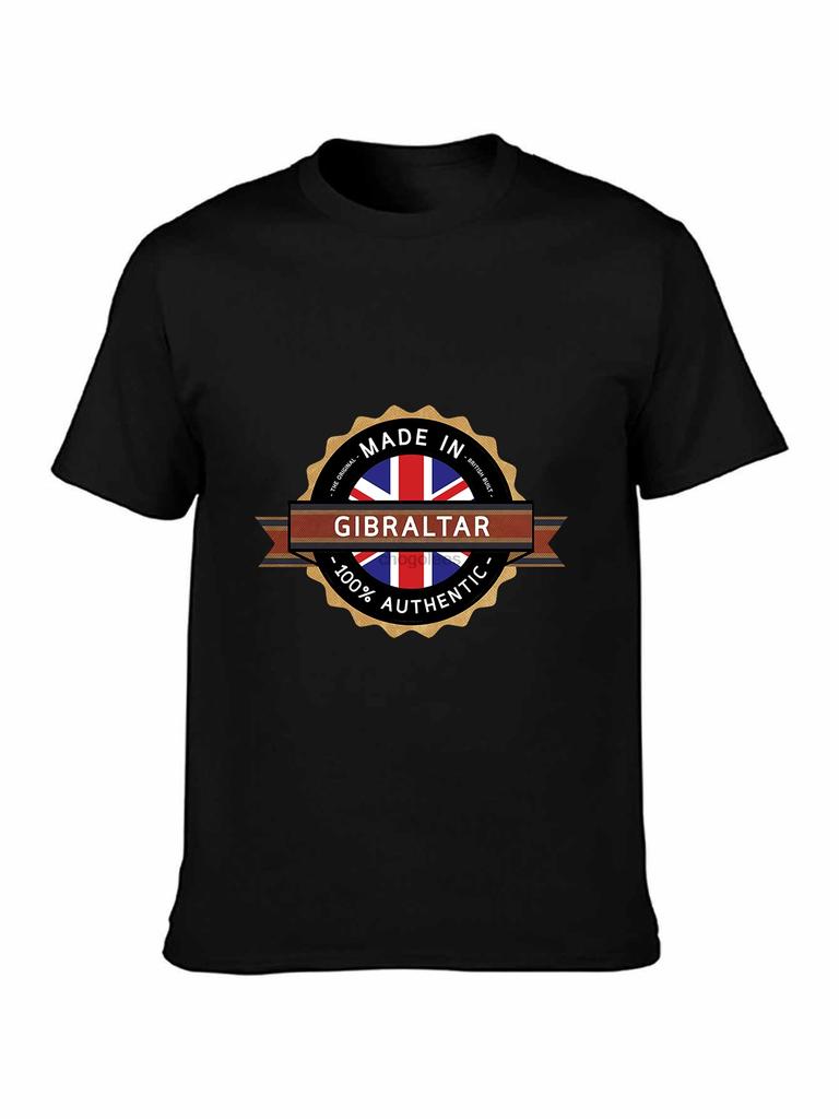 Gibraltar British Made 100% Authentic T-shirt