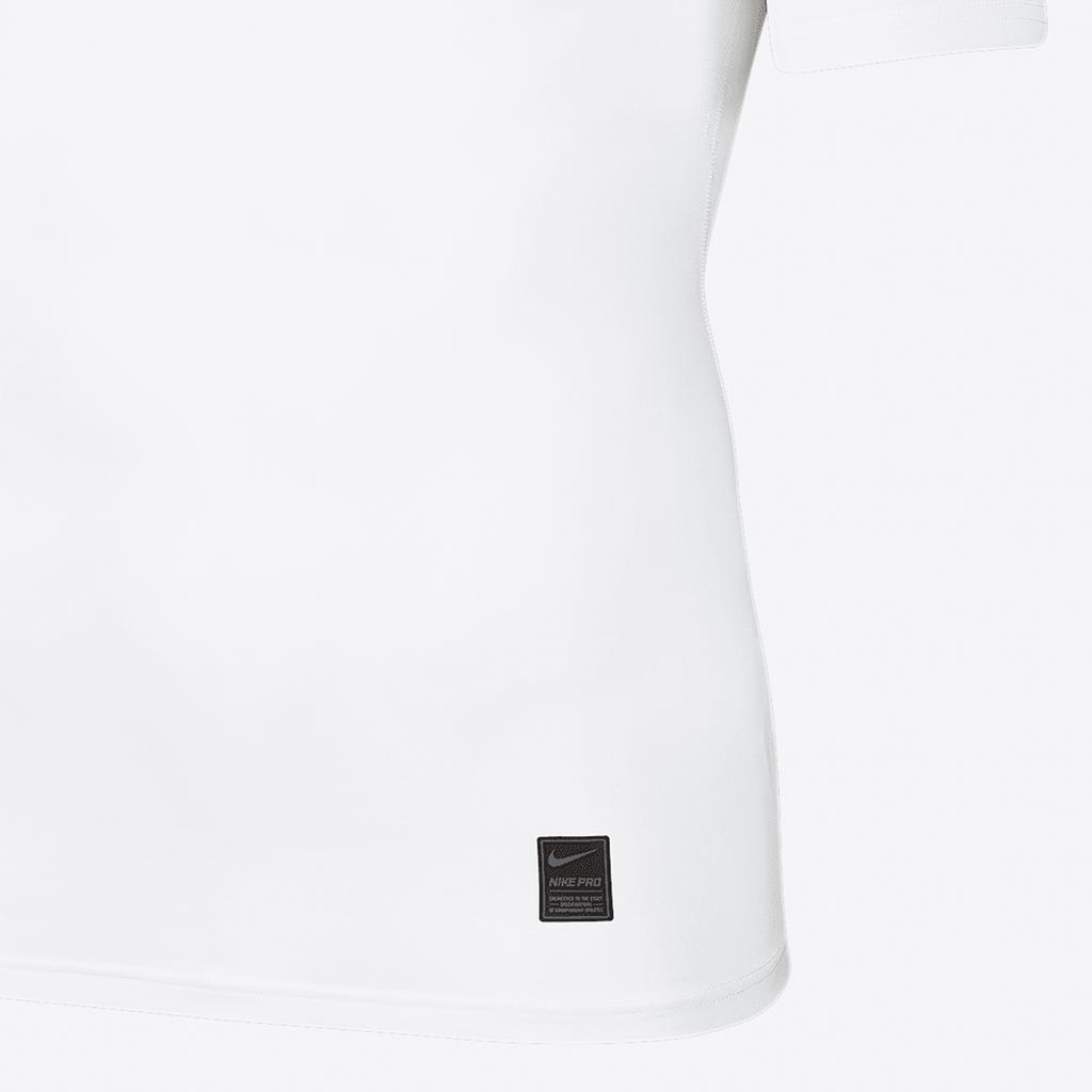 Nike Компрессионная футболка Pro с короткими рукавами, мужские топы, белая CT8460-100