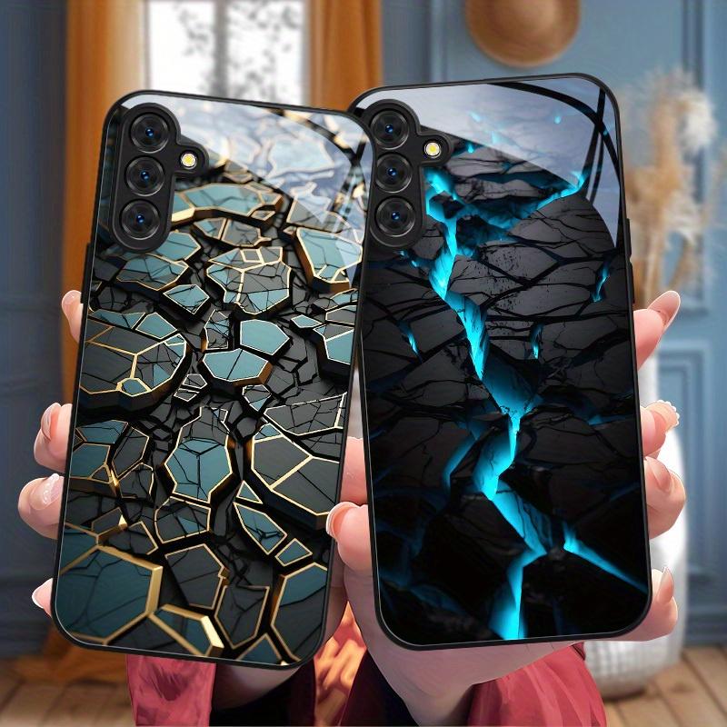 Модный и персонализированный чехол из закаленного стекла для телефона Samsung Galaxy S26 S25 S24 S23 S21 S20 fe/plus/Ultra жесткий чехол