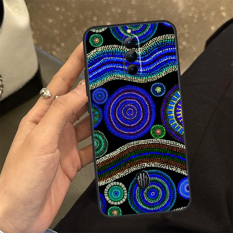Aboriginal Art Print Case For Nubia Red Magic 8S Pro Plus Red Magic 8 Pro 6 7 6S 7S Pro 5G 5S 6R Cover Coque