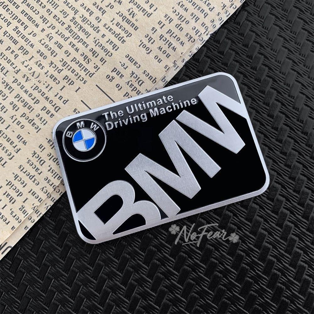 Автомобильная наклейка в стиле BMW M Performance E90 E60 E46 Алюминиевая наклейка на авто Наклейка с рисунком Ferrari Чехол Значок Принадлежности Замена QSGJL1