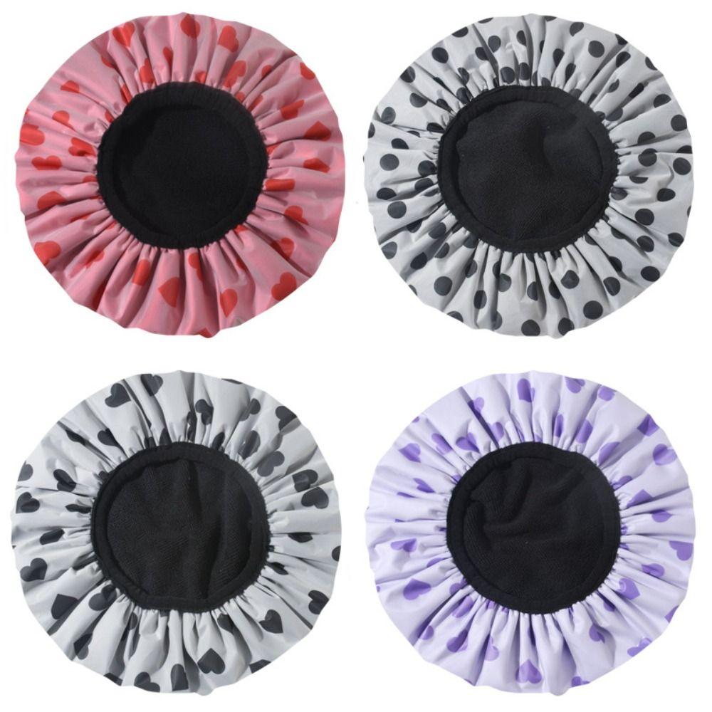 Showering Accessories EVA Exterior Bathroom Products Hair Beanie Bonnet Bath Hair Caps Shower Cap