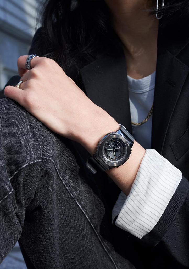 Watch Model Metal Covered Gray [Casio] G-Shock [] Mid-size GM-S2100B-8AJF Women's