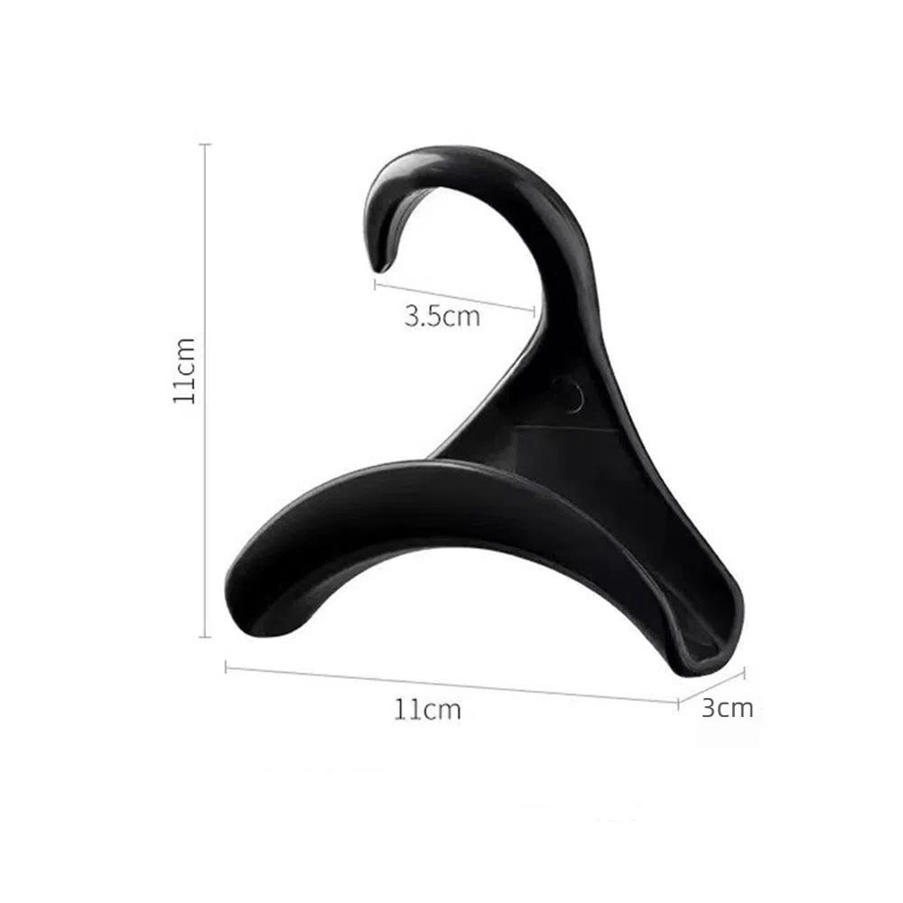 Multifunctional Plastic Hanging Storage Rack Closet Rod Anti-Damage Purse Handbag Hanger Hooks Hanger Hook Wardrobe