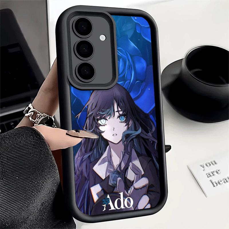 Phone Case for Samsung Galaxy S26 S25 Ultra S24 FE Ado Cartoon K-Kyogen X Uta Shell S23 Plus S22 + S21 S20 5G Soft Silicone Fund