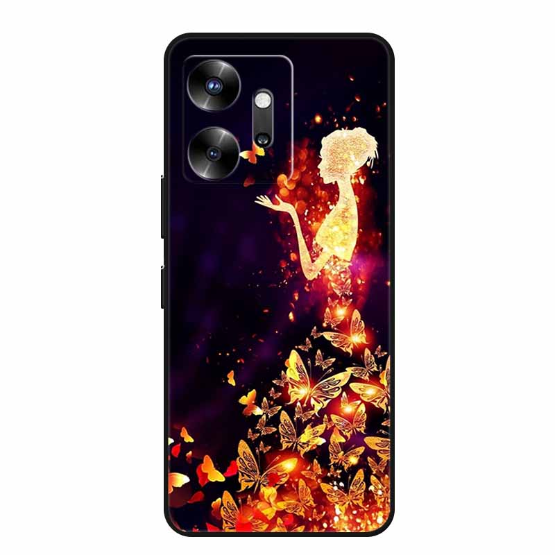 Для Infinix Zero 20 4G X6821 Чехлы Расписной Мягкий Силиконовый Чехол для Infinix Zero 20 2022 Чехол для Телефона Бампер Funda Милый Чехол Zero20