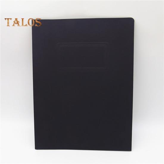 A4 Double File Folder Color-Coded Paperwork Organizer Double Pocket Business Card Slot Visual Appeal File Organizer