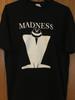Madness Band Черная футболка с коротким рукавом Унисекс Концертная S-5XL MQ623 Унисекс Футболка