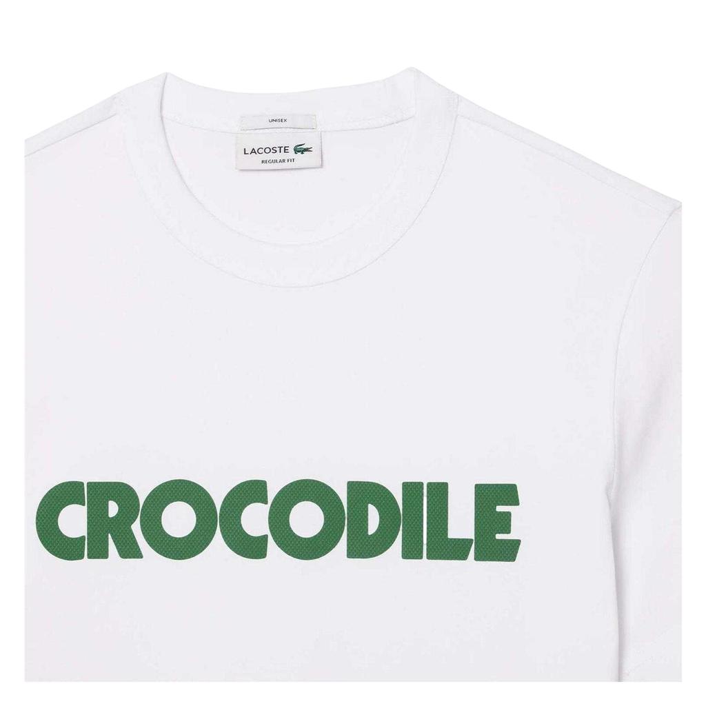 Lacoste Mens Graphic Print Cotton T-Shirt