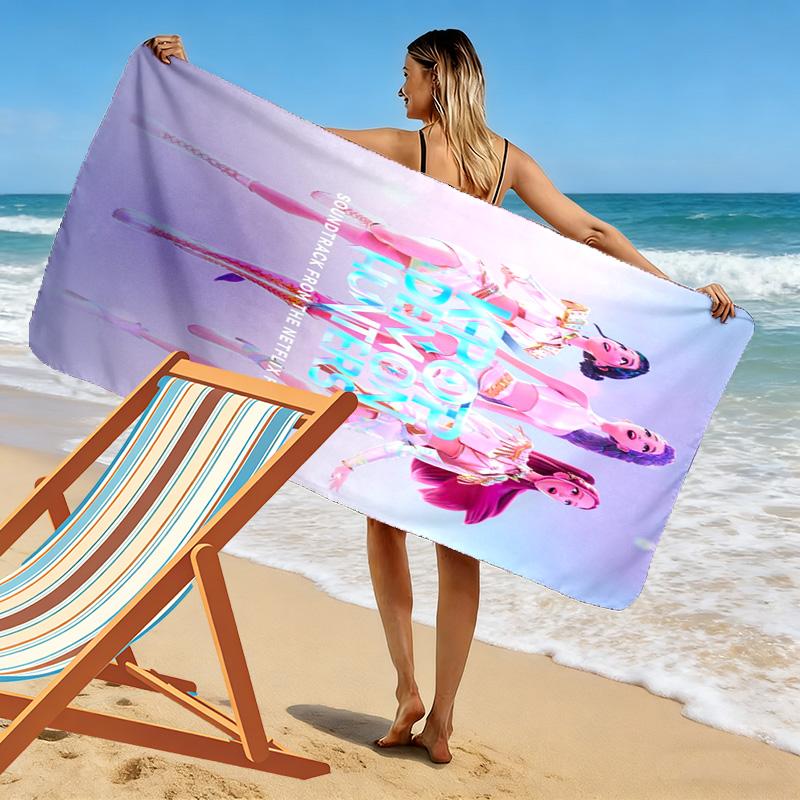 Future Fashion Icons beach towel Beach towel for vacation photos soft Outdoor pool towel quick-drying swim towel swim Outdoor picnic beach mat