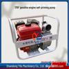 170F Gasoline Self-Priming Manual Start Drainage Pump, 2-4 Inch, Portable Flood Control & Rescue Pump