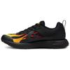 Star Series Rn Round Toe Lace-Up Canvas Low-Top Running Shoes Unisex Sneaker Black Red 166444C