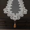 Lace Table Runner with Tassels, Vintage Lace Dining Table Runner, Coffee Table Runners, Waterproof Oil-Proof Exquisite Table Runner for Dining