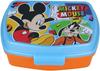 Disney Mickey Mouse Junior Lunch Box 17 X 5.6 Cm Blue/Orange